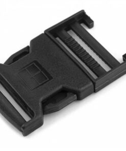Steckschnalle 40 mm - schwarz