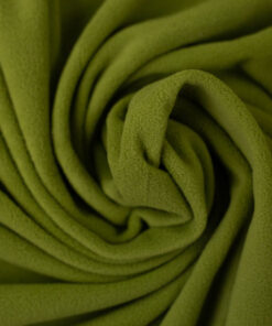 Microfleece "Fiona" - antipeeling - heugrün