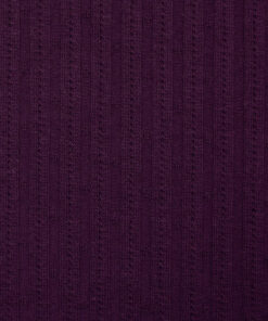 Baumwolle Lochstrickjersey “Florenz” – beere