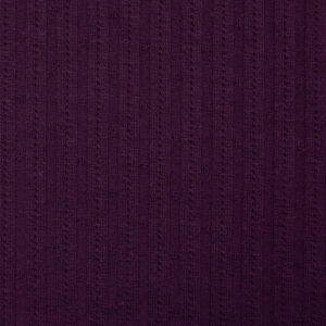 Baumwolle Lochstrickjersey “Florenz” – beere