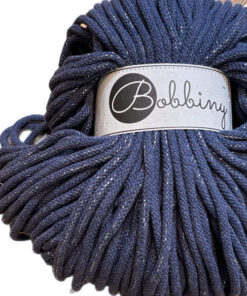 5 mm PREMIUM – Makramee Kordel / Schnur von Bobbiny – silverly jeans