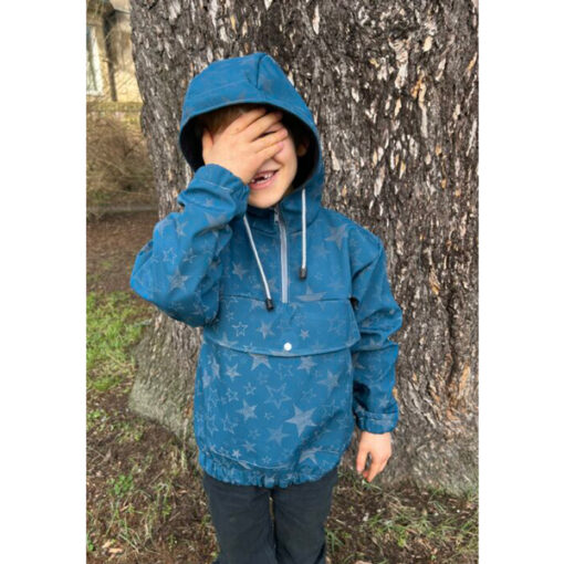 Windbreaker-Kinder-Titel-Fadenkaefer