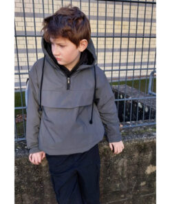 Windbreaker-Kinder-Titel-Fadenkaefer