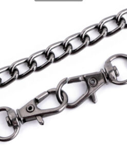 Kette für Handtaschen 120 cm - nickel schwarz