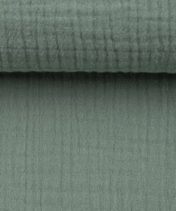 Double Gauze Musselin "Jenke" uni - altmint Fb 263