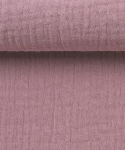 Double Gauze Musselin "Jenke" - uni altrosa Fb 435