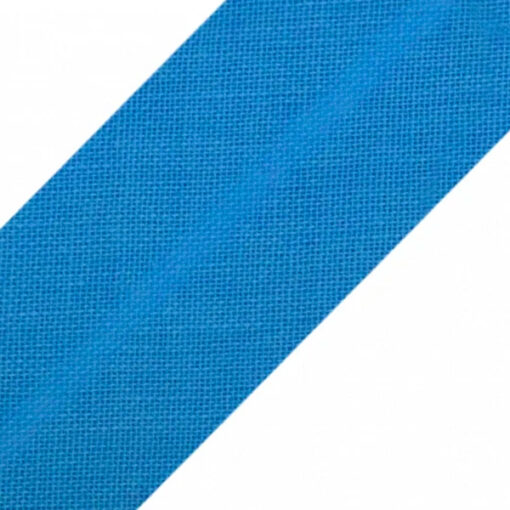Baumwollschrägband uni königsblau