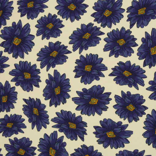 Modal Sommersweat - "Margarita by Bienvenido Colorido" - blau / natur