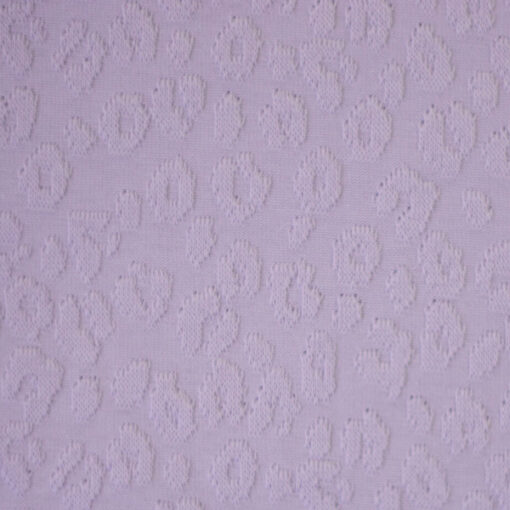 Jacquardjersey Baumwolle "Lemgo"- hellflieder