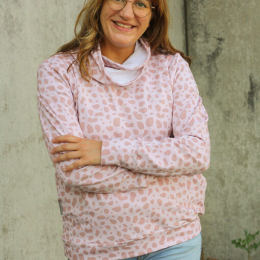 Modal Sommersweat - "Aislingen" Giraffe - apricot