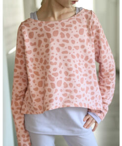 Modal Sommersweat - "Aislingen" Giraffe - apricot