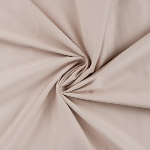 Baumwollsatin - uni - sand