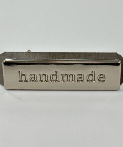 Metall Handmade Label - nickel