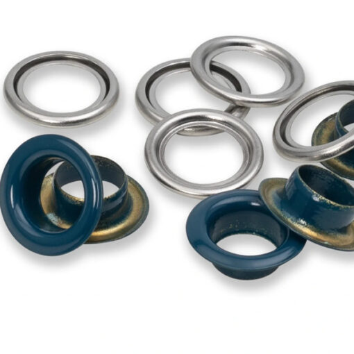 Prym 542543 - Ösen mit Scheiben 11 mm - marine