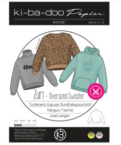 Papierschnittmuster Sweater 