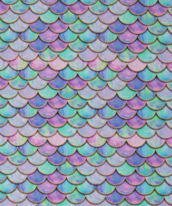 Baumwolle - Mermaid - bunt