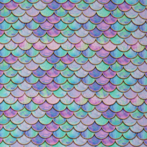 Baumwolle - Mermaid - bunt