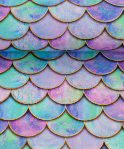 Baumwolle - Mermaid - bunt