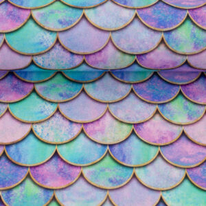 Baumwolle - Mermaid - bunt