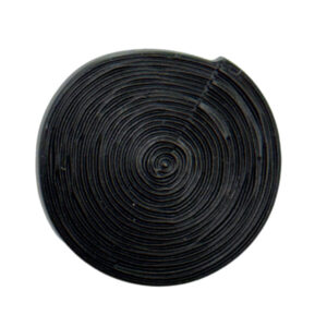 Strukturknopf 25mm - schwarz