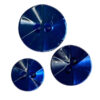 Kunststoffknopf 11, 14 und 16 mm - blau