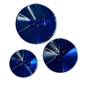 Kunststoffknopf 11, 14 und 16 mm - blau