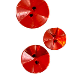 Kunststoffknopf 11, 14 und 16 mm - rot