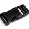 Steckschnalle 15 mm - schwarz