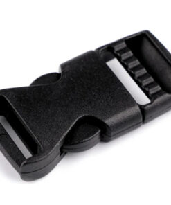 Steckschnalle 15 mm - schwarz