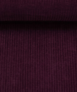 Jersey Baumwolle - "Juna" uni - pflaume