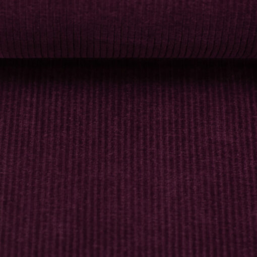 Jersey Baumwolle - "Juna" uni - pflaume