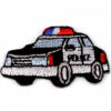 Applikation - aufbügelbar - Polizeiauto