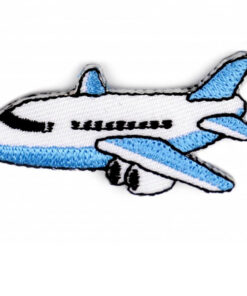 Applikation - aufbügelbar - Flugzeug gross