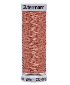 Gütermann Metallic 200 m - kupfer 7011