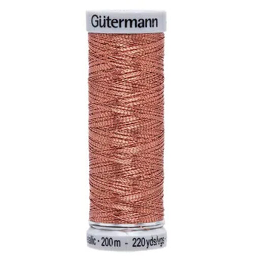 Gütermann Metallic 200 m - kupfer 7011
