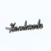 Metall Handmade Label - gunmetall