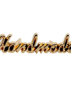 Metall Handmade Label - gold
