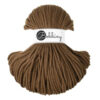 5 mm PREMIUM - Makramee Kordel / Schnur von Bobbiny - nut brown