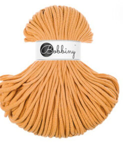 5 mm PREMIUM - Makramee Kordel / Schnur von Bobbiny - orange