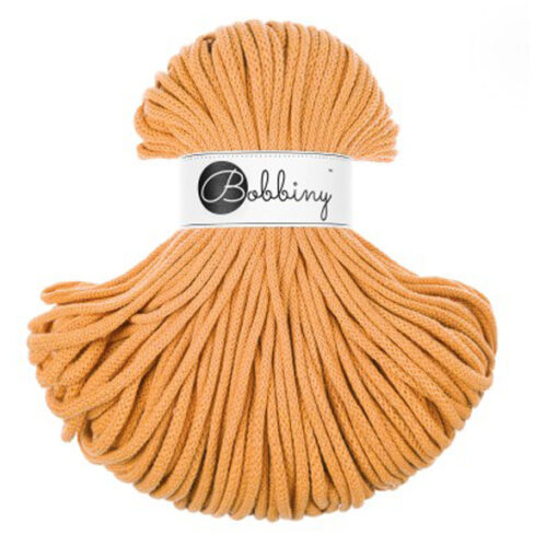 5 mm PREMIUM - Makramee Kordel / Schnur von Bobbiny - orange