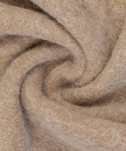 Mohair Flausch Bouclé - meliert beige