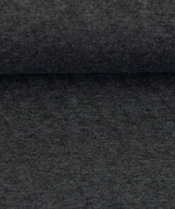 Steppjersey - "Anni melange" - uni anthrazit