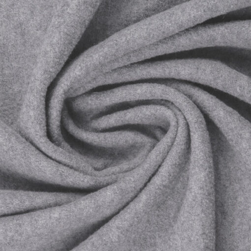 Merino Fleece - hellgrau