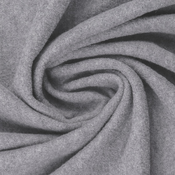 Merino Fleece - hellgrau