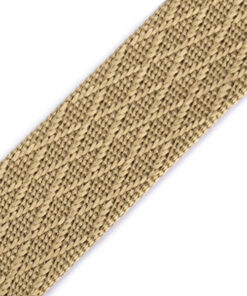 Gurtband 38 mm - natur glanz