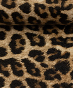 Kunstleder - "Leonardo" - Leo schwarz / braun