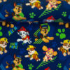 Baumwolljersey- "Paw Patrol " - blau / bunt